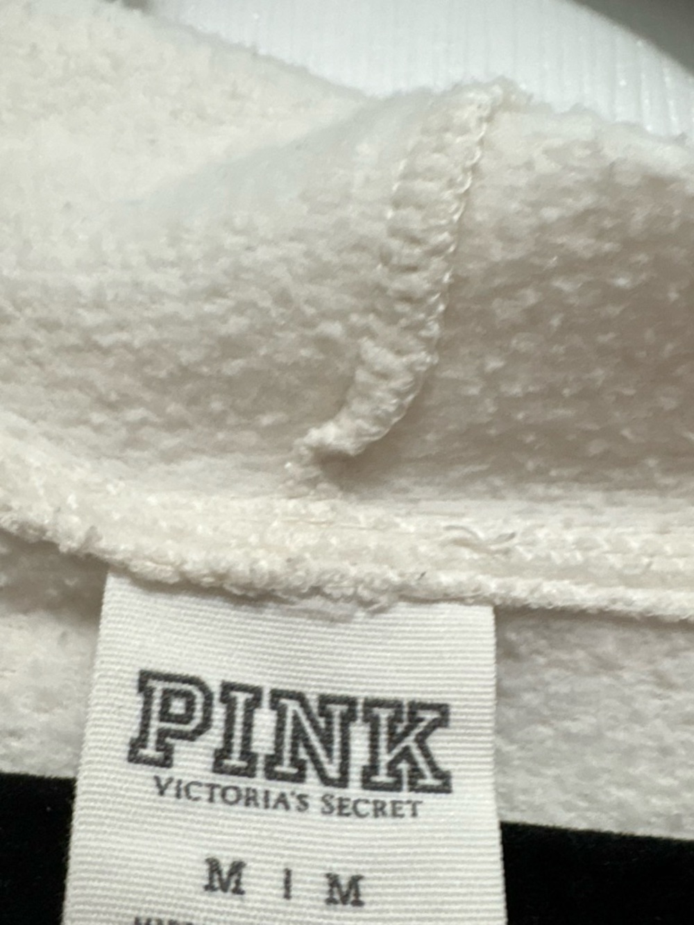 PINK Victoria's Secret Kids Cream Sweatpants - Cozy Fleece